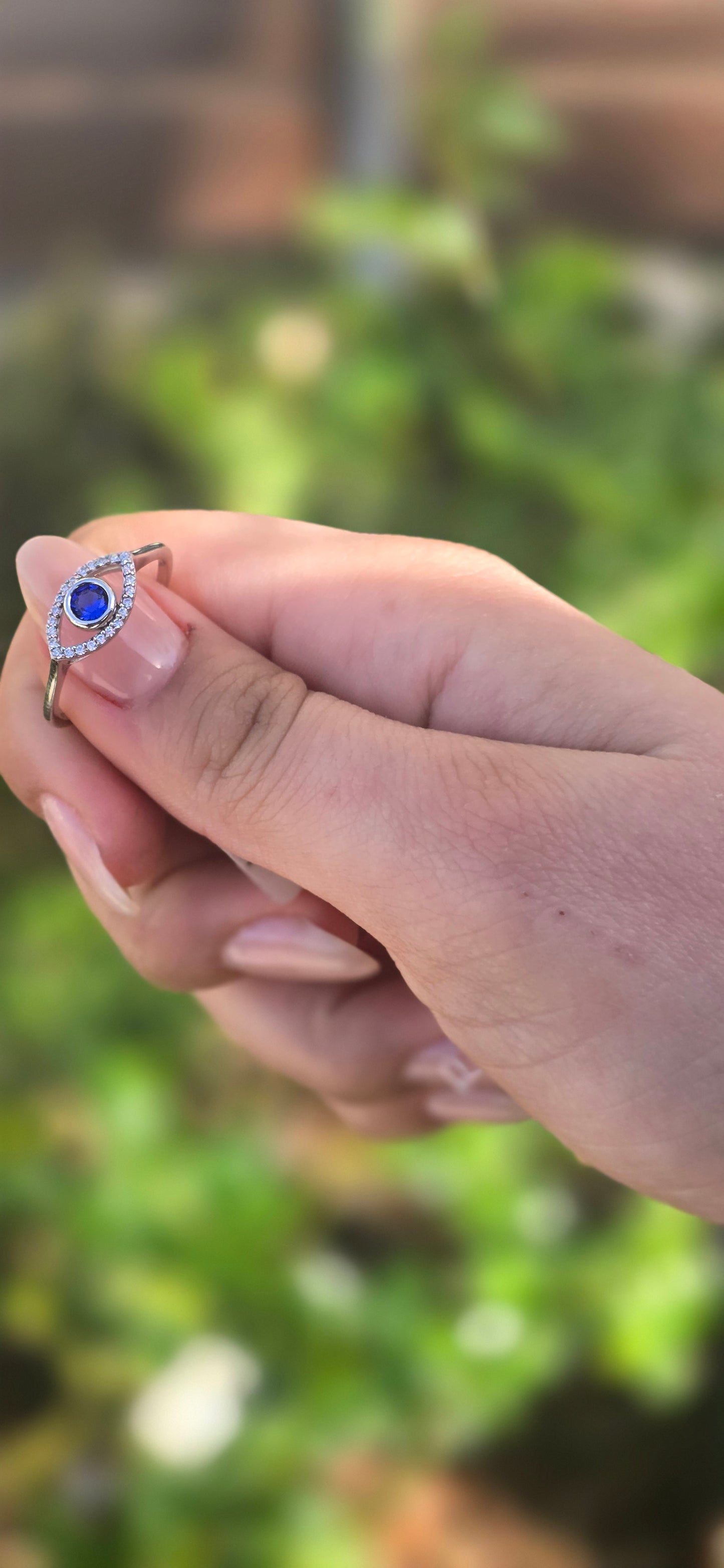 Big Evil Eye Ring